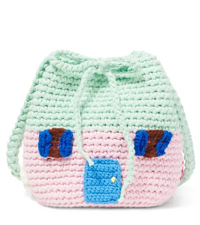 STELLA MCCARTNEY CROCHET BUCKET BAG