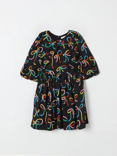 STELLA MCCARTNEY DRESS STELLA MCCARTNEY KIDS KIDS COLOR BLACK