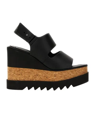 STELLA MCCARTNEY STELLA MCCARTNEY ELYSE ALTER MAT PLATFORM SANDALS