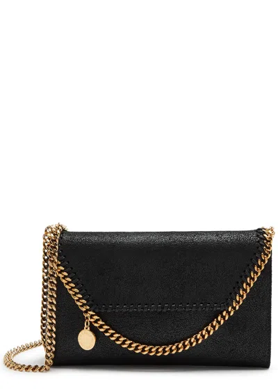 STELLA MCCARTNEY STELLA MCCARTNEY FALABELLA MINI FAUX SUEDE CROSS-BODY BAG