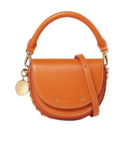 STELLA MCCARTNEY STELLA MCCARTNEY FRAYME LOGO-CHARM SHOULDER BAG