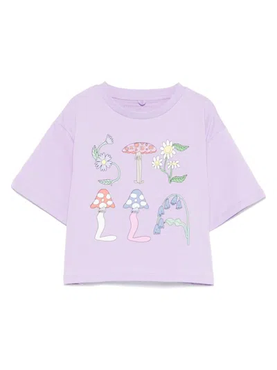 STELLA MCCARTNEY ILLUSTRATION-PRINT T-SHIRT