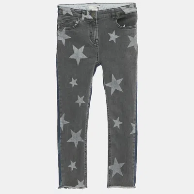 STELLA MCCARTNEY KIDS BLUE STAR PRINT DENIM JEANS 10 YRS