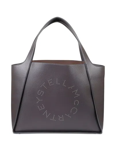 STELLA MCCARTNEY LOGO CUT-OUT TOTE BAG