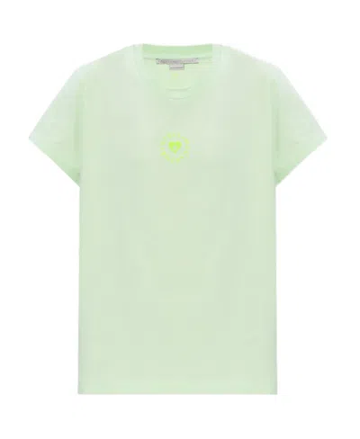 STELLA MCCARTNEY STELLA MCCARTNEY LOGO PRINTED CREWNECK T-SHIRT