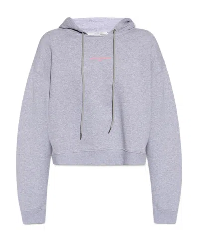 STELLA MCCARTNEY STELLA MCCARTNEY LONG-SLEEVED DRAWSTRING HOODIE