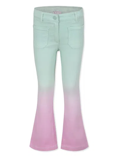 STELLA MCCARTNEY OMBRÉ FLARED JEANS
