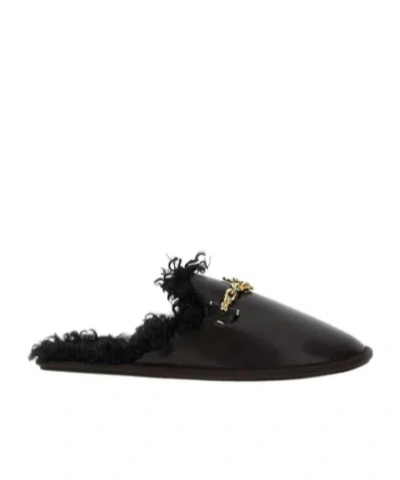 STELLA MCCARTNEY STELLA MCCARTNEY RYDER BACKLESS SLIP-ON SHOES