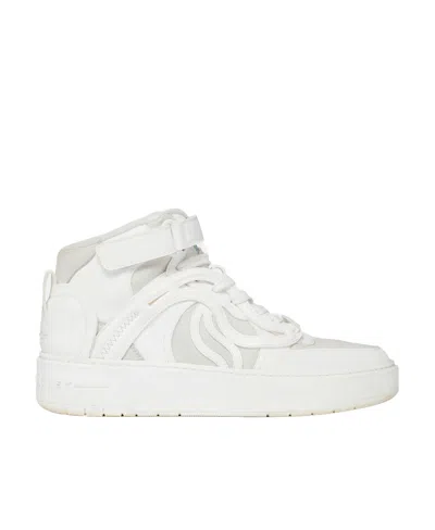 STELLA MCCARTNEY STELLA MCCARTNEY S-WAVE 2 MID-TOP SNEAKERS