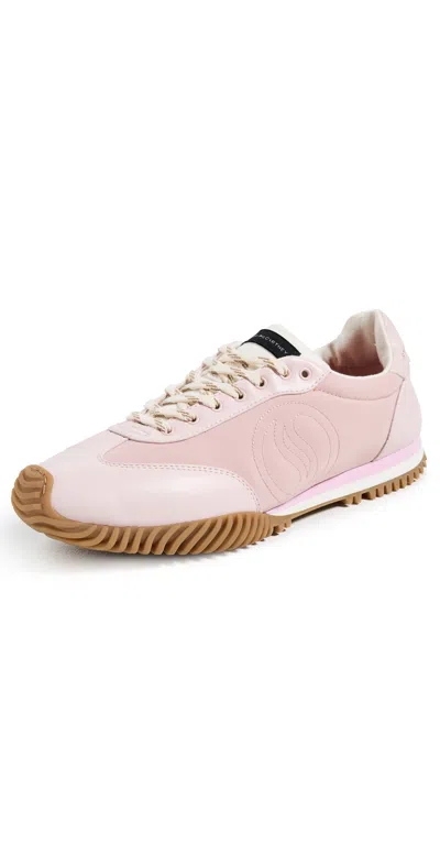 STELLA MCCARTNEY S-WAVE SPORT ALTER MAT AND NYLON SNEAKERS PASTEL PINK