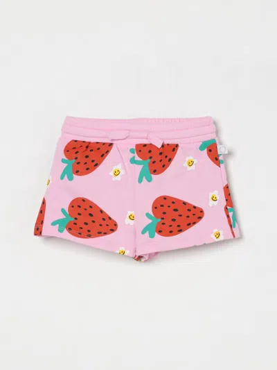 STELLA MCCARTNEY SHORTS STELLA MCCARTNEY KIDS KIDS COLOR PINK