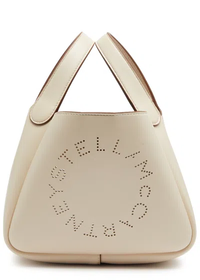 STELLA MCCARTNEY STELLA MCCARTNEY STELLA LOGO FAUX LEATHER CROSS-BODY BAG