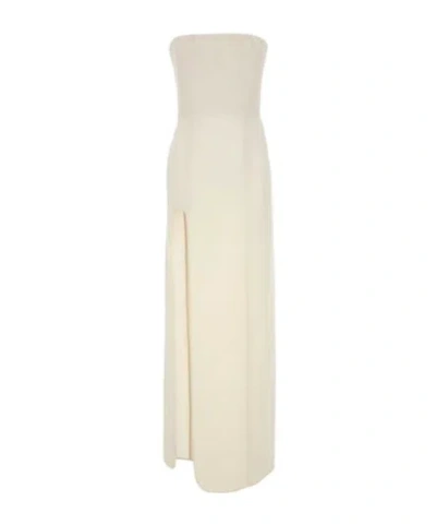 STELLA MCCARTNEY STELLA MCCARTNEY STRAPLESS LEG SLIT MAXI DRESS
