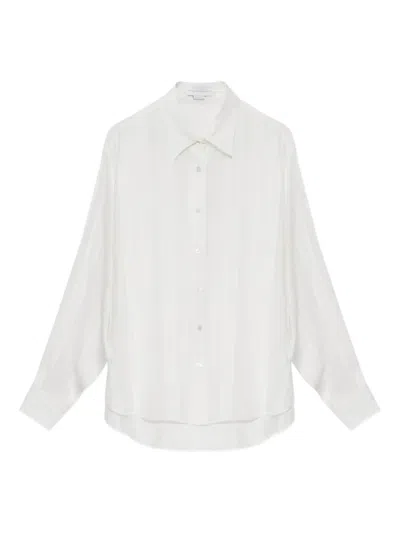 STELLA MCCARTNEY STRIPED PANELLED SHIRT