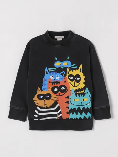 STELLA MCCARTNEY SWEATER STELLA MCCARTNEY KIDS KIDS COLOR BLACK