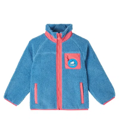 STELLA MCCARTNEY PATCH-APPLIQUÉ FLEECE JACKET
