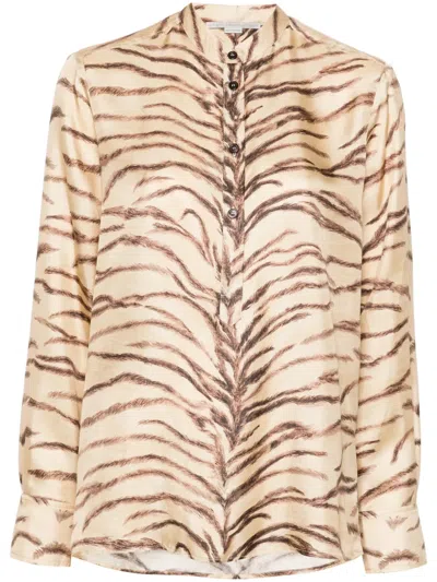 STELLA MCCARTNEY TIGER-PRINT SHIRT