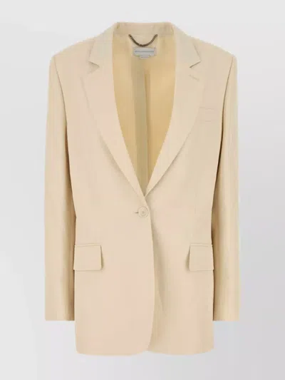 STELLA MCCARTNEY SINGLE BREASTED BLAZER