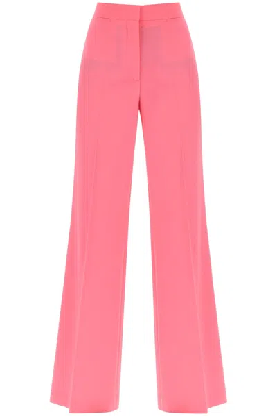 STELLA MCCARTNEY FUCHSIA STRETCH TAILORING PANTS FOR WOMEN