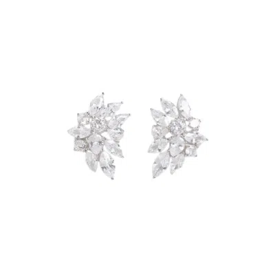 STEPHANIE BROWNE AUSTRALIA WOMEN'S ROCK STAR EARRINGS - SILVER