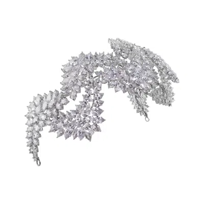 STEPHANIE BROWNE AUSTRALIA WOMEN'S SILVER ETERNITY BANDEAU