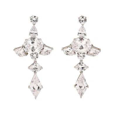 STEPHANIE BROWNE AUSTRALIA WOMEN'S SILVER JOSEPHINE EARRINGS