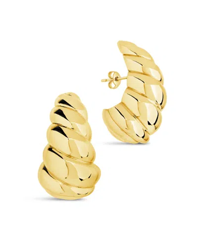 STERLING FOREVER BOBINE STATEMENT STUD EARRINGS