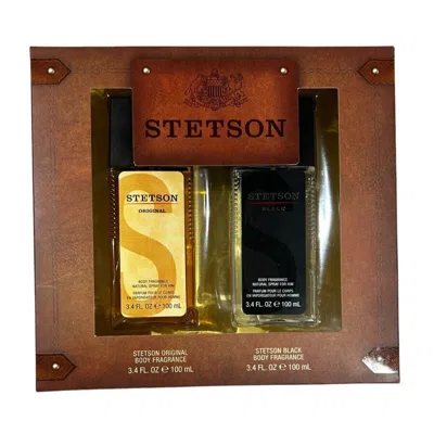 STETSON STETSON MEN'S ORIGINAL AND BLACK SET GIFT SET FRAGRANCES 810023672050