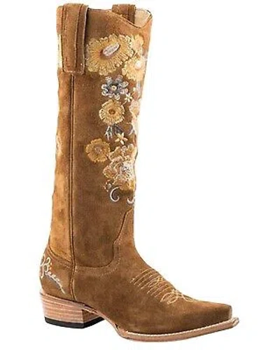 STETSON STETSON WOMEN'S JUNE WESTERN BOOT - SNIP TOE - 12-021-6115-1350 BR