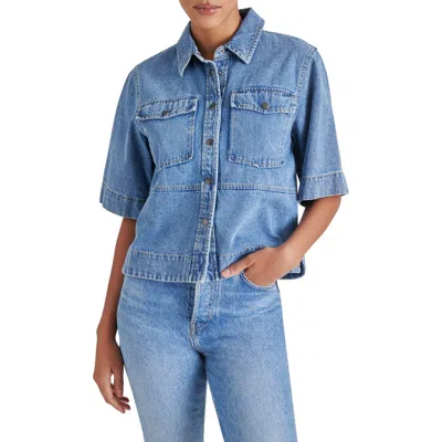 STEVE MADDEN STEVE MADDEN ELIANA DENIM SHIRT