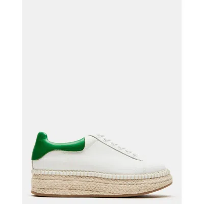 STEVE MADDEN GLANCE WHITE/GREEN