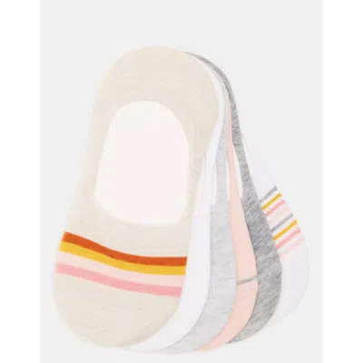 STEVE MADDEN TALKER SOCKS NATURAL MULTI