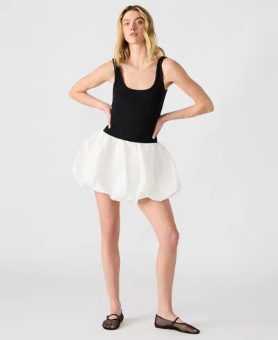 STEVE MADDEN WOMEN'S BUBBLE LINNEA MIXED-MEDIA MINI DRESS