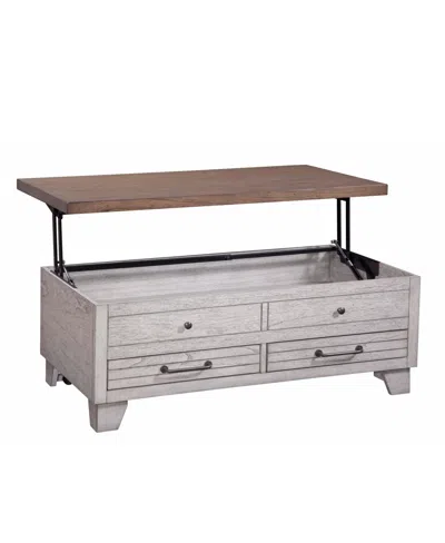 STEVE SILVER STEVE SILVER BEAR CREEK 46" WOODEN LIFT TOP COCKTAIL TABLE