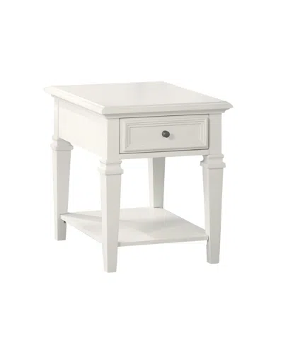 STEVE SILVER STEVE SILVER CHARLESTOWN 26" WIDE WOODEN FARMHOUSE END TABLE