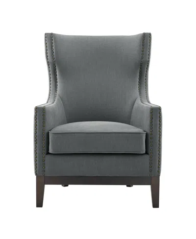 STEVE SILVER ROSWELL 29" LINEN ACCENT CHAIR
