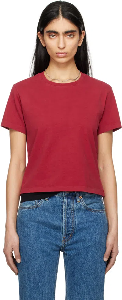 STILL HERE SSENSE EXCLUSIVE RED 'THE SHIRT' T-SHIRT