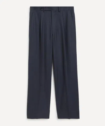 STÒFFA STOFFA MENS SINGLE PLEAT WOOL TROUSERS
