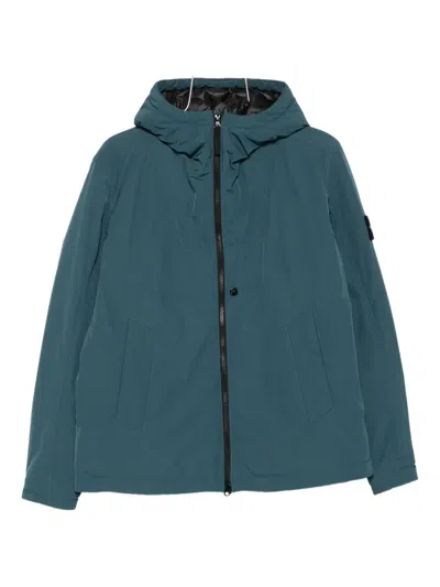 STONE ISLAND 4100047 HOODED ZIP-FRONT JACKET