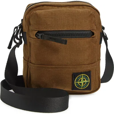 STONE ISLAND STONE ISLAND COATE NYLON CANVAS CROSSBODY BAG