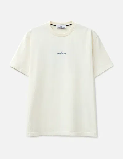 STONE ISLAND COMBED ORGANIC COTTON T-SHIRT