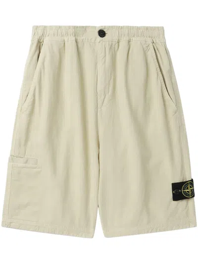 STONE ISLAND COMPASS-BADGE BERMUDA SHORTS