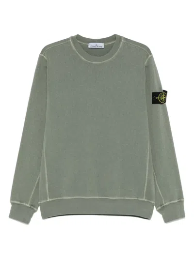 STONE ISLAND COMPASS-BADGE SWEATSHIRT