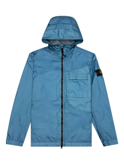 STONE ISLAND COMPASS-BADGE HOODED JACKET