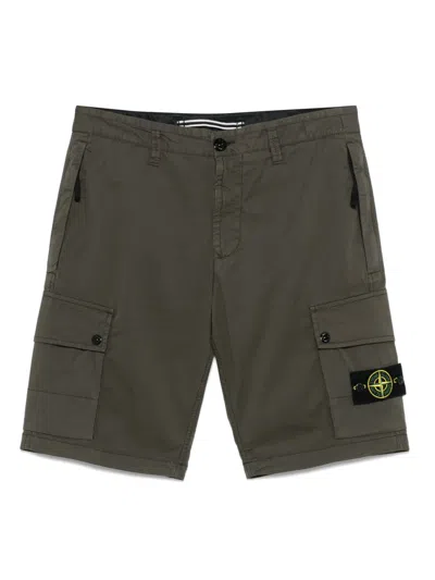STONE ISLAND COMPASS-BADGE SHORTS