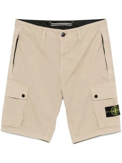STONE ISLAND COMPASS-BADGE SHORTS