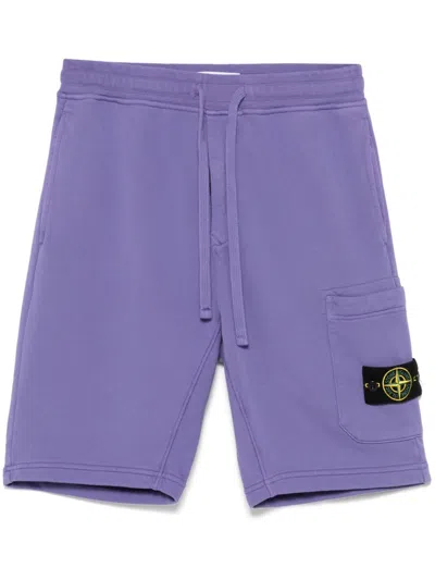 STONE ISLAND COMPASS-BADGE SHORTS
