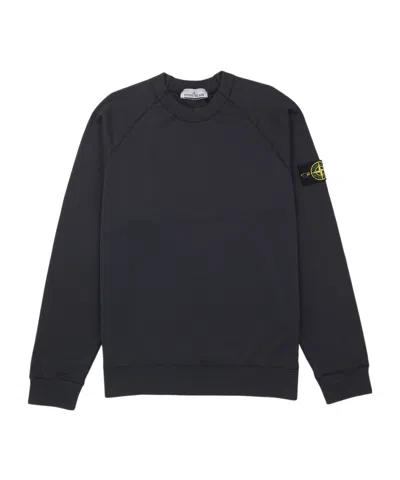 STONE ISLAND STONE ISLAND COMPASS PATCH CREWNECK SWEATSHIRT