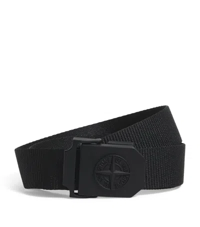 STONE ISLAND COMPASS-CLASP BELT