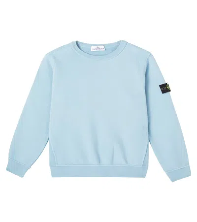 STONE ISLAND COMPASS COTTON JERSEY SWEATSHIRT